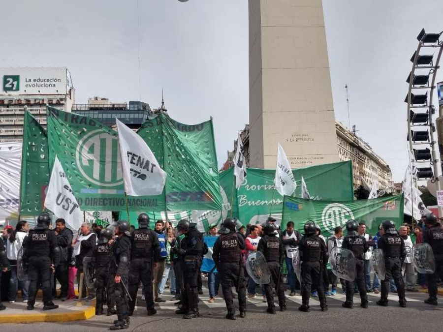Moyano: ”Hago responsable al Gobierno de cualquier acto de violencia”