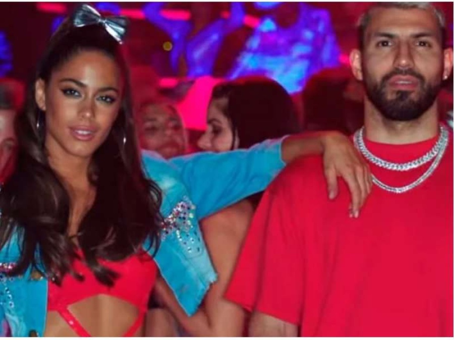 El Kun Agüero sobre el romance con Tini: ”Digamos que somos novios”