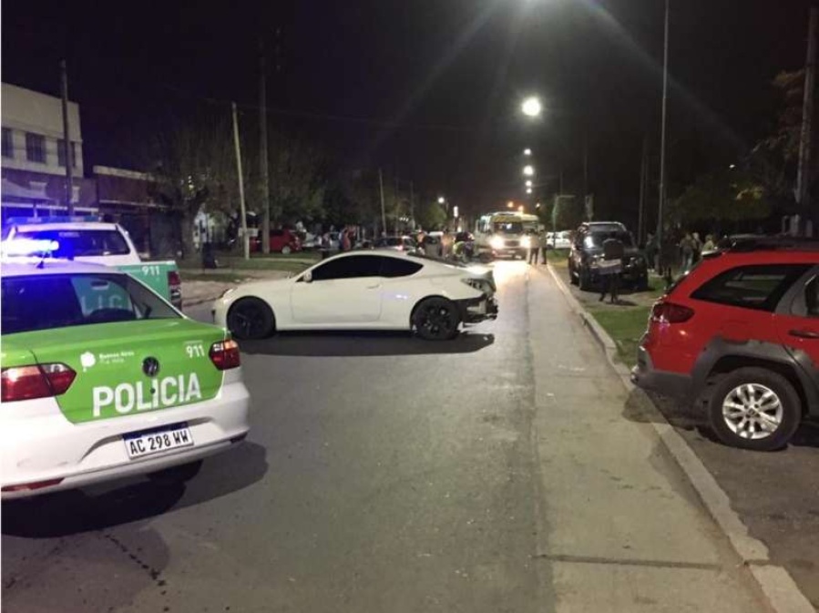 Un joven fue hospitalizado tras otro accidente en la calle 137