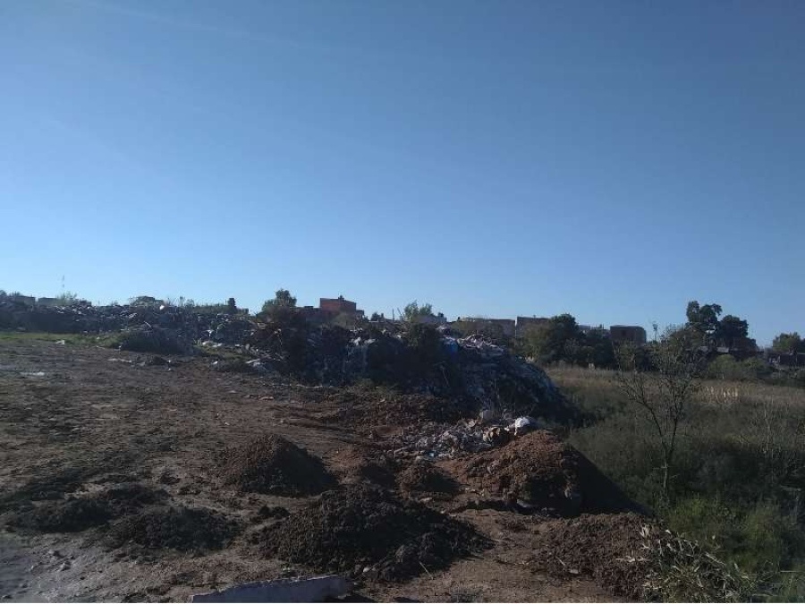 En Altos de San Lorenzo piden una guardia policial diaria para evitar más contaminación