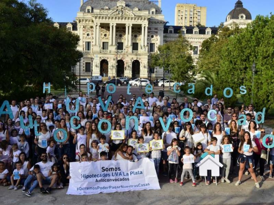 Hipotecados UVA de La Plata pidieron una ”solución de fondo” y cambiar la indexación