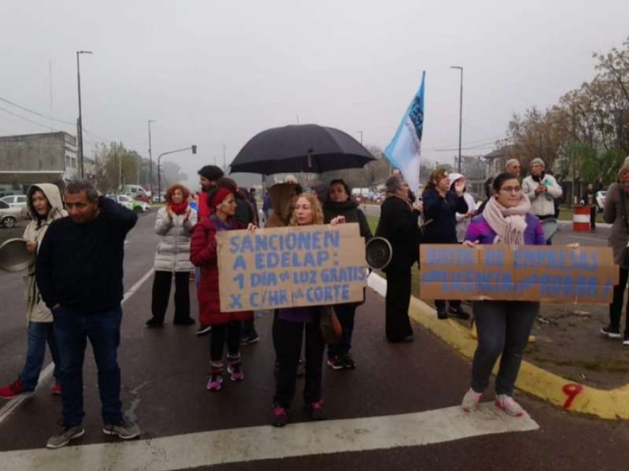 El centro de Villa Elisa, principal foco afectado por el apagón en Zona Norte