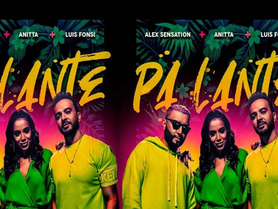 Alex Sensation, Anitta y Luis Fonsi presentaron ”Pa lante”