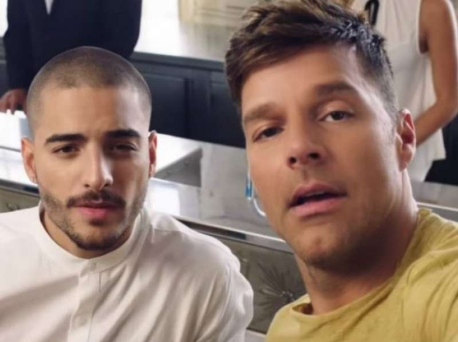 ¡Espiá el video que están grabando Maluma y Ricky Martin!