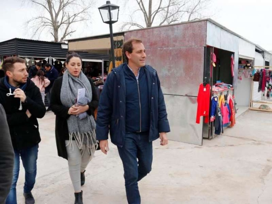 Garro afirmó que 9.000 personas pasaron por el nuevo predio para feriantes el último fin de semana