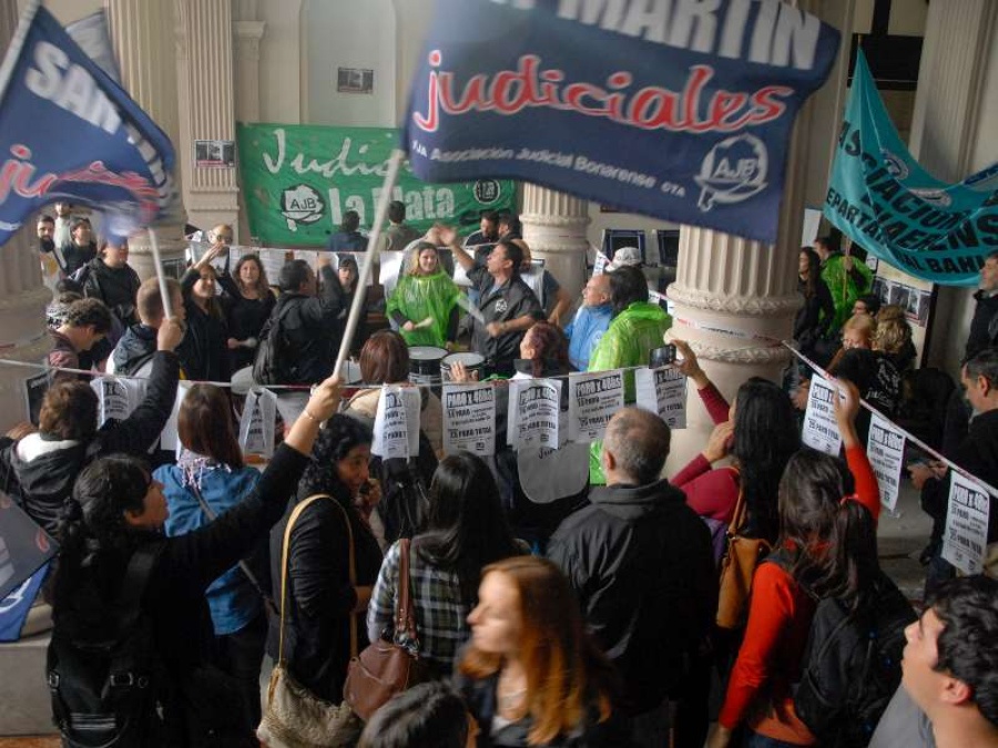 Judiciales se cansaron de esperar: ”Vidal suspendió el diálogo desde mayo”