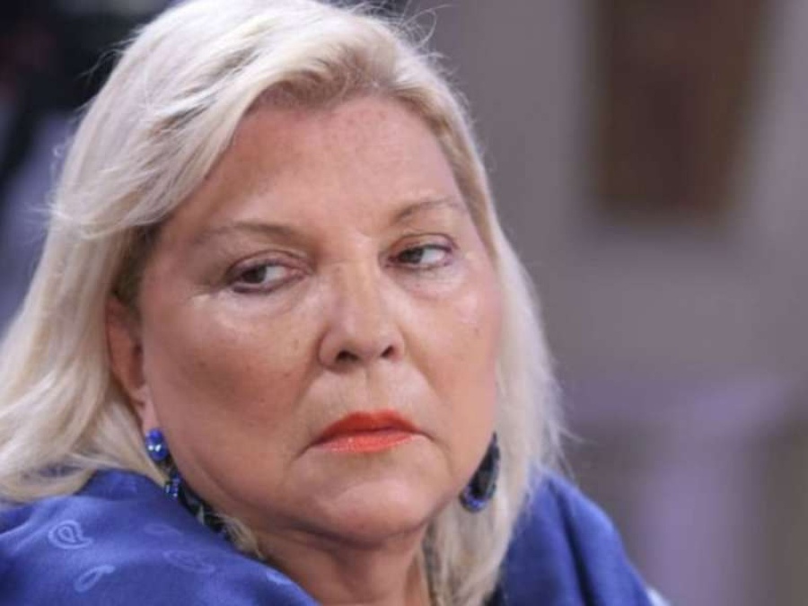 Carrió: ”Sacaré la ley del aire acondicionado para tener en la celda”