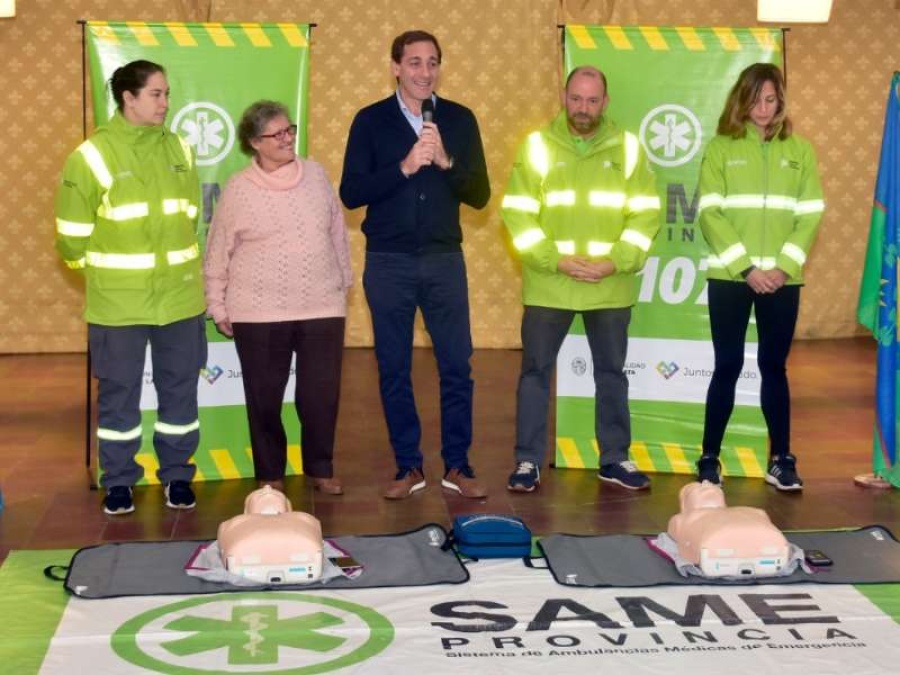 Con más de 900 personas capacitadas, ”El SAME en tu club” continúa recorriendo instituciones de la ciudad