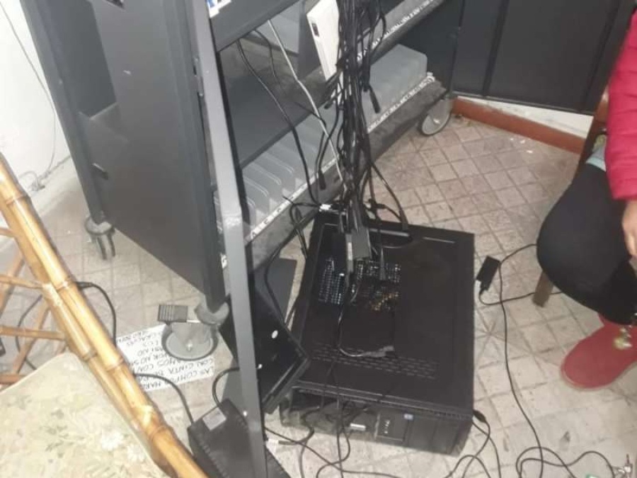 Destrozaron la Escuela 8 de La Plata por segunda vez en 20 días