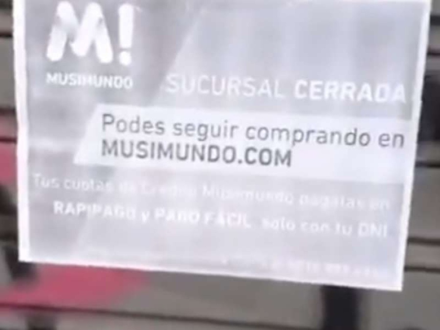 Cerraron las dos sucursales de Musimundo de La Plata y se agudiza su reestructuración