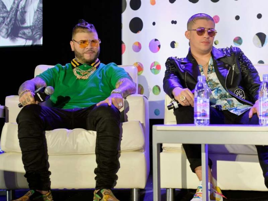 Farruko y Bad Bunny presentaron ”La cartera”