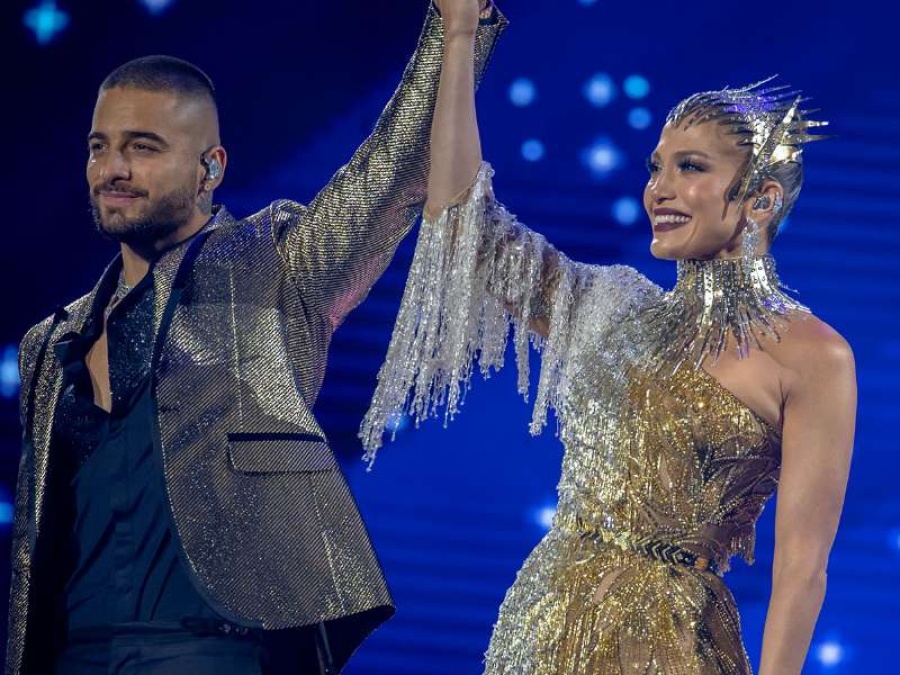Maluma y Jennifer López están filmando una película juntos 