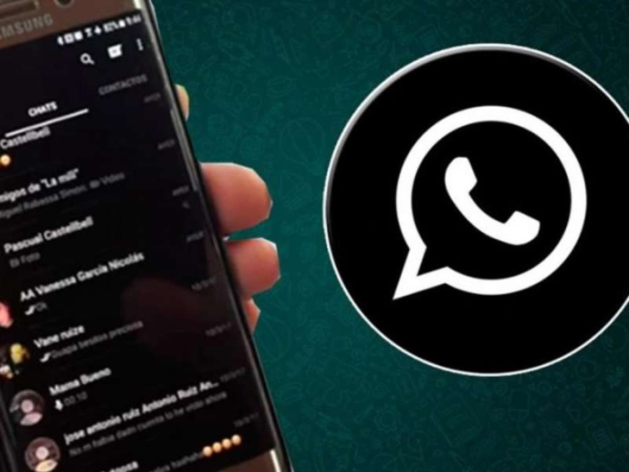 Se supo cómo será el ”modo oscuro” de WhatsApp