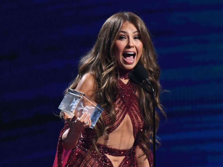 El accidente que tuvo Thalía con su torta de cumpleaños