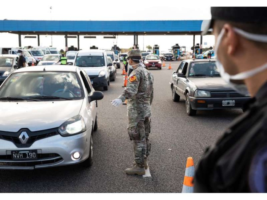 Detuvieron a más de 1.200 personas en todo el país por violar la cuarentena