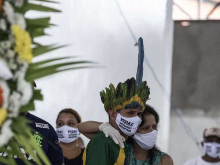 Otro récord en Brasil: en un día, 20.00 infectados por coronavirus 