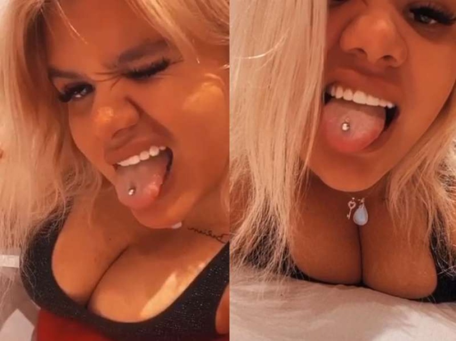 Morena Rial se mostró en toallón... ¡ni bien salió de bañarse!