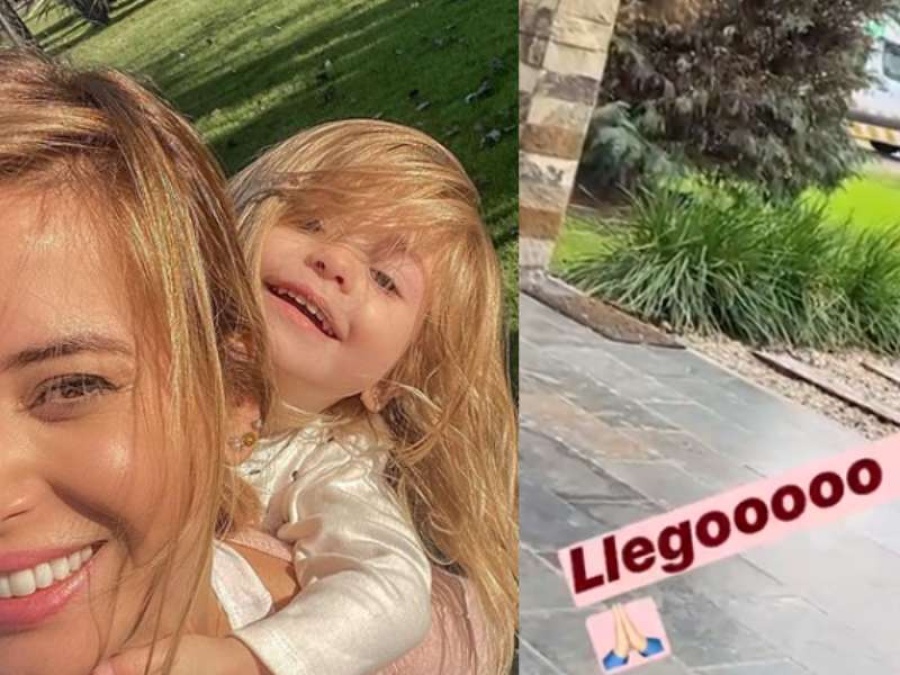 Las fotos y el fuerte mensaje de Jésica Cirio tras el alta a Insaurralde 