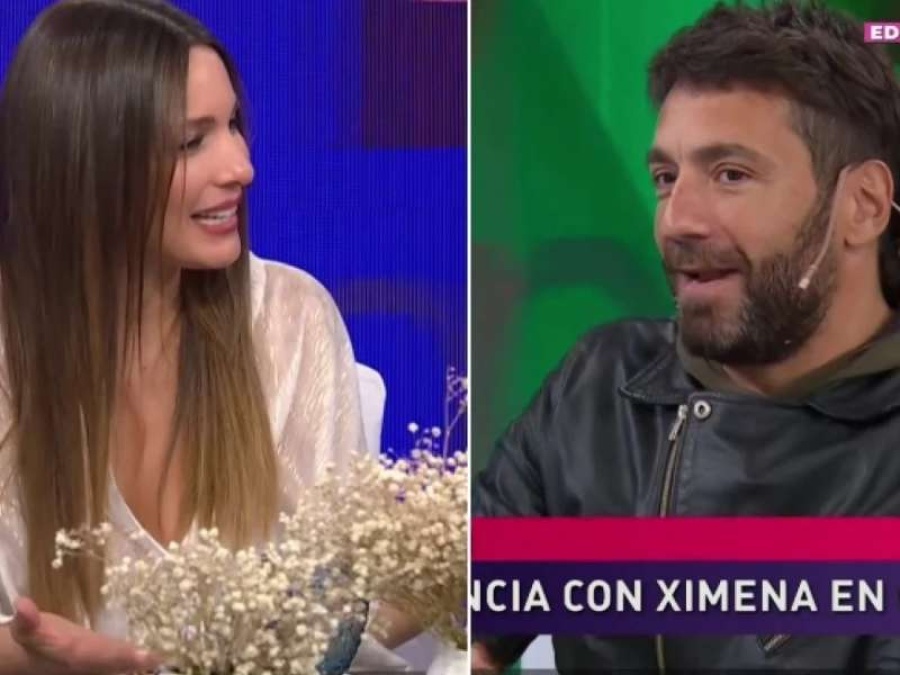 Pampita mandó al frente a Gustavo Conti... ¡en vivo!