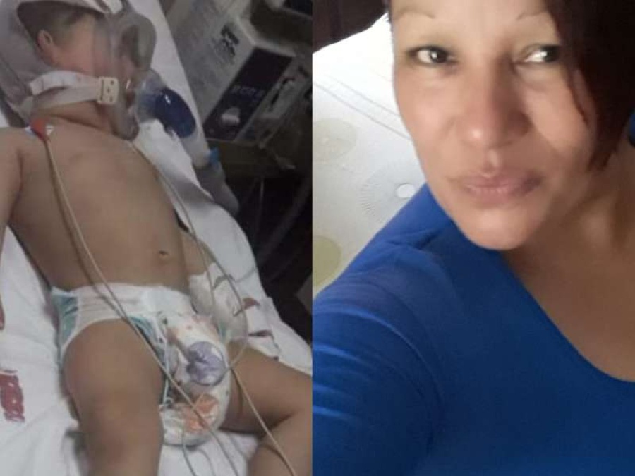 La foto que conmueve al país: una abuela cordobesa pide oraciones por su nieto con coronavirus