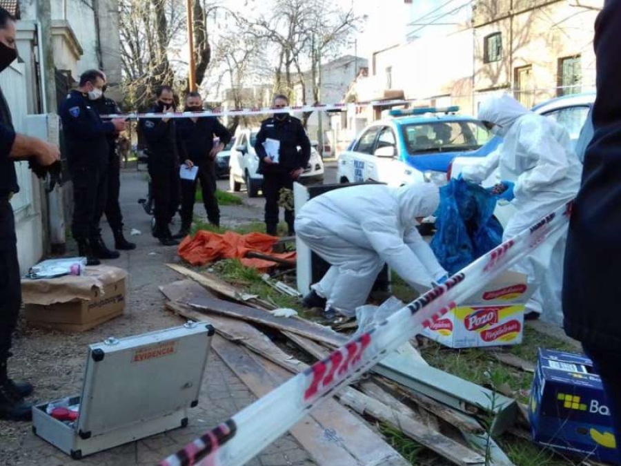 Luján: hallaron el cadáver de una mujer de 100 años en una bolsa de residuos