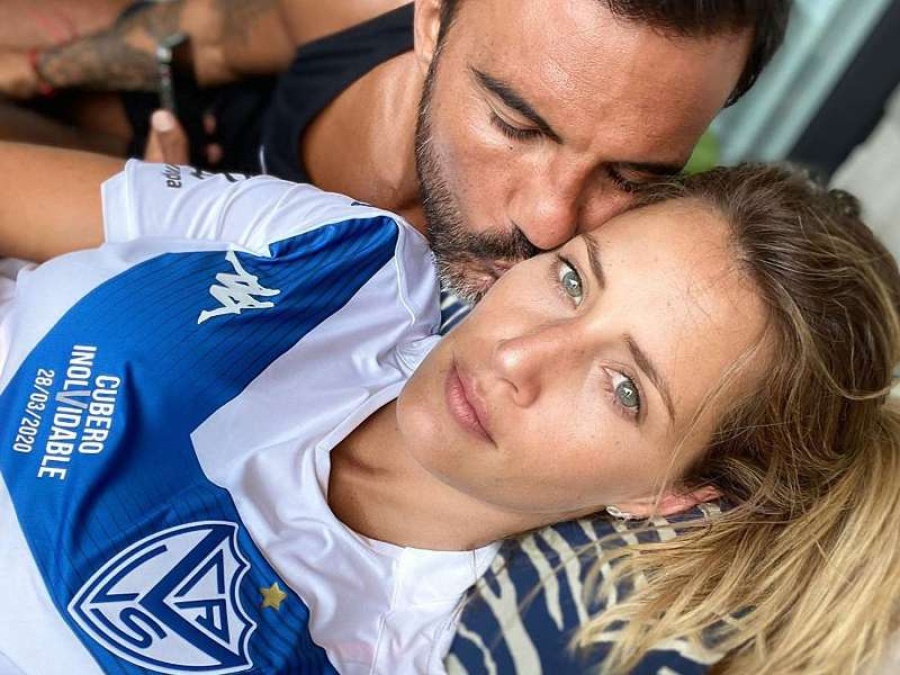 Mica Viciconte y Fabián Cubero festejaron 3 años de amor