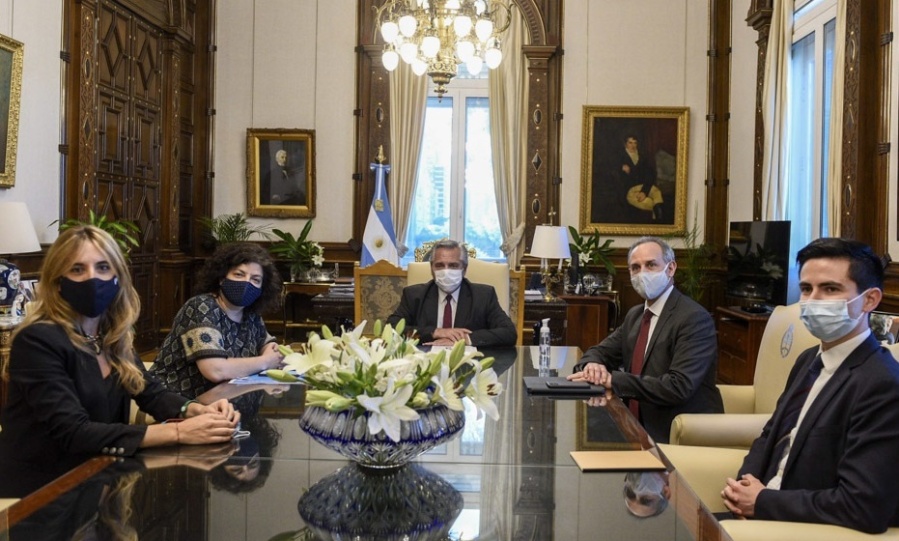 Alberto Fernández recibió a funcionarios mexicanos para analizar las experiencias de ambos países frente a la pandemia