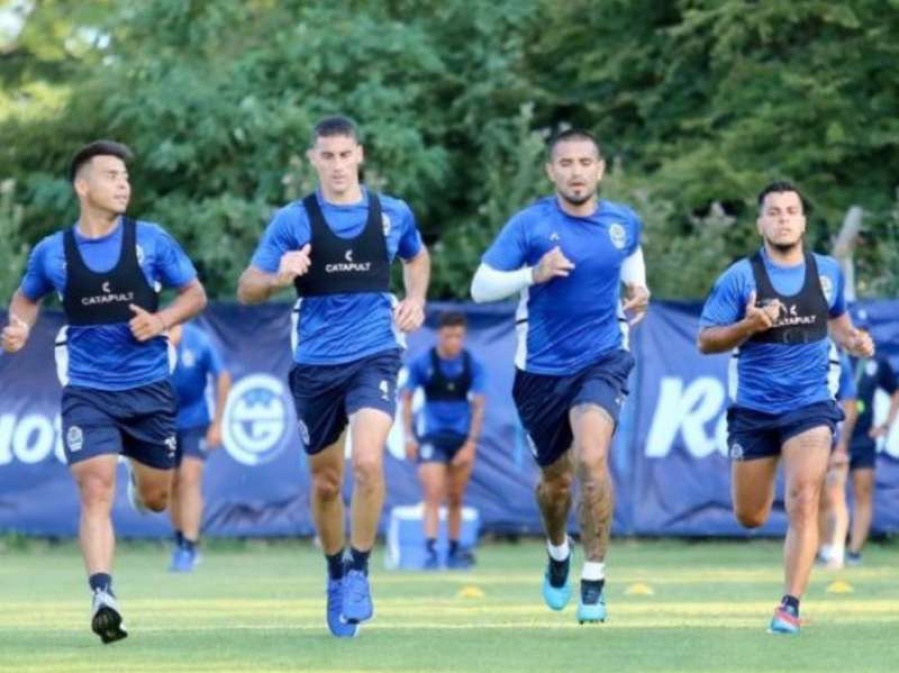 Gimnasia se entrena por la tarde con una presencia muy importante