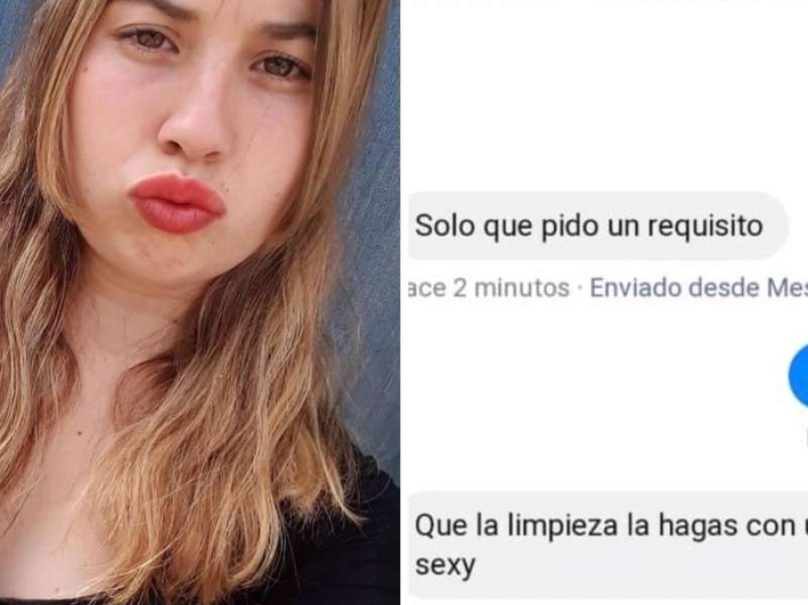 Degenerado en La Plata: ”Solo te pido que la limpieza la hagas con uniforme sexy”