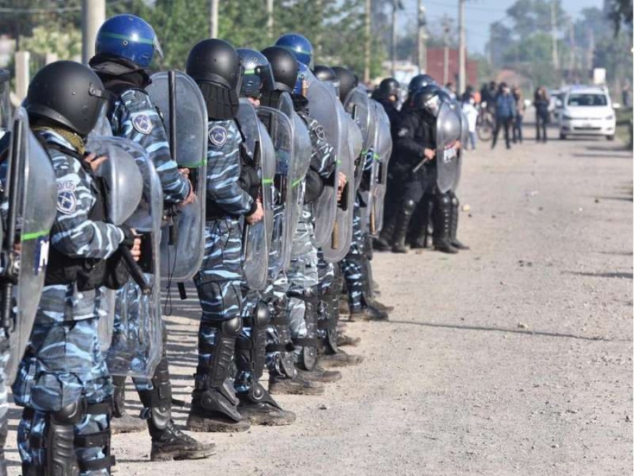 Berni confirmó que finalizó el desalojo en Guernica: en total hubo 35 detenidos