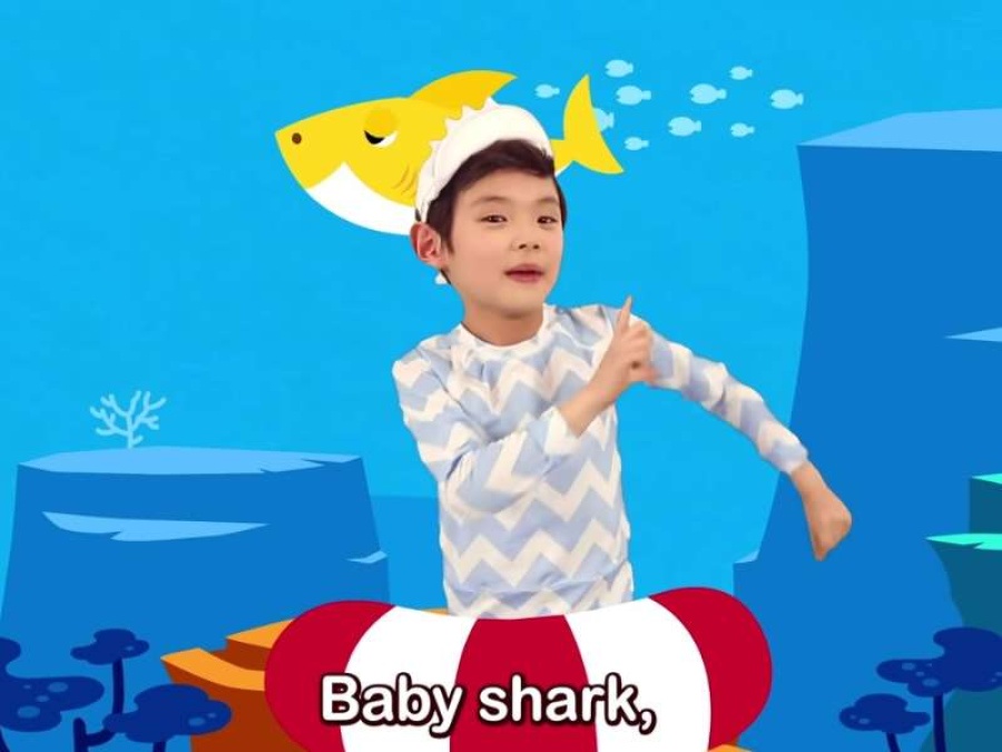 ”Baby Shark” es la canción más reproducida en YouTube... ¡de toda la historia!