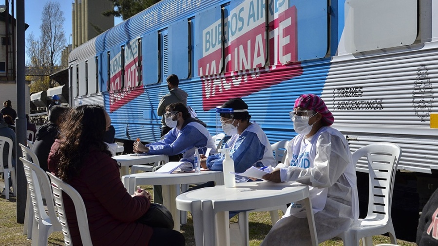 El Tren Sanitario bonaerense atendió en una semana a 1.500 personas y detectó 168 casos