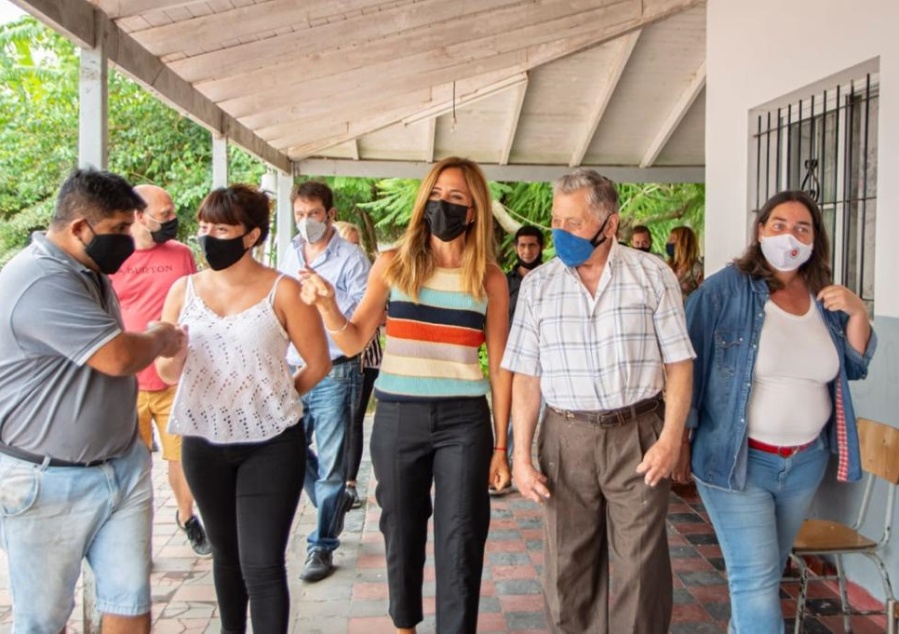 Tolosa Paz participó de una movida solidaria en el Hogar Bethel de City Bell