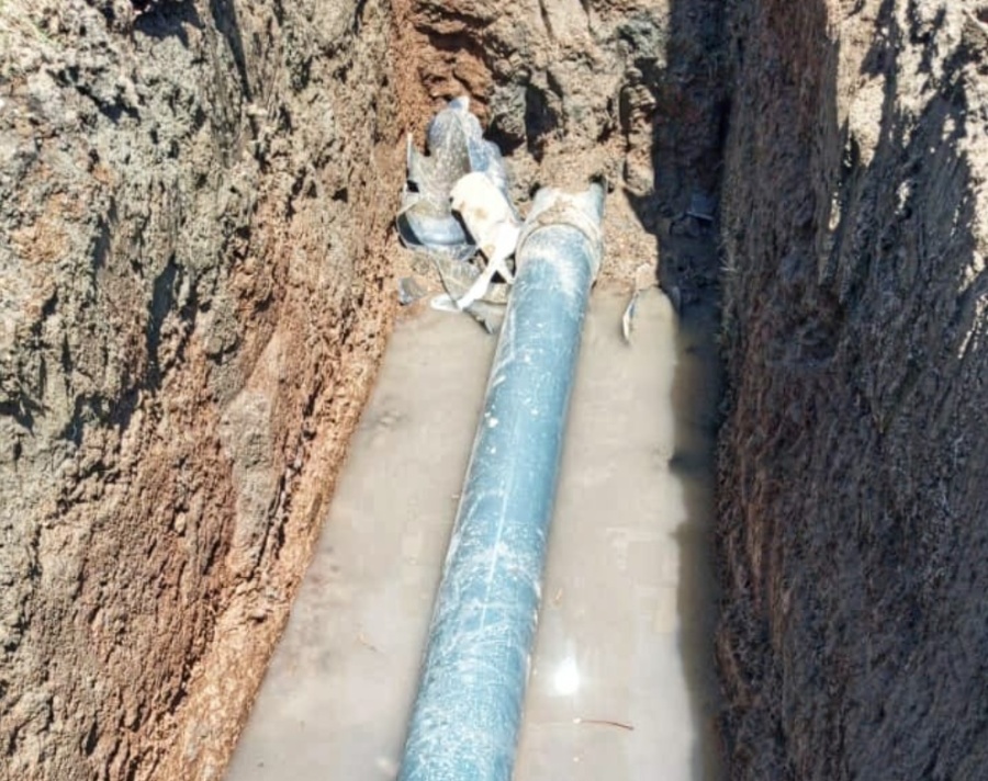 ABSA finalizó las reparaciones del Acueducto Norte que transporta el agua a Gonnet y Villa Castells