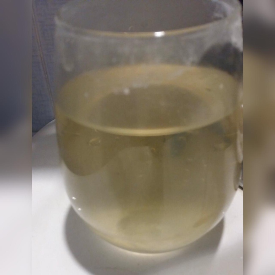 A una vecina le sale agua ”color champagne” en el centro de La Plata: ”¿Hasta cuándo?”