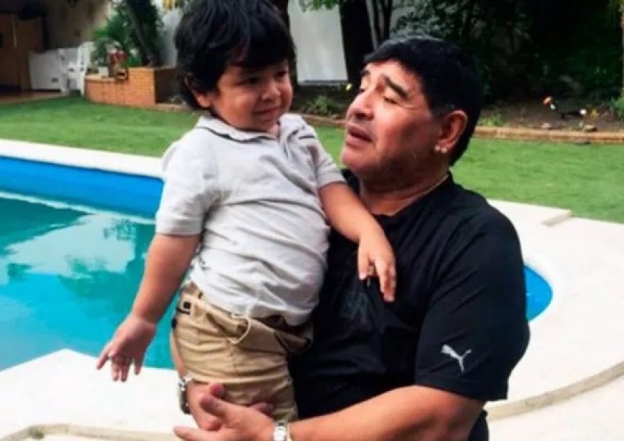 El dolor de Dieguito Fernando Maradona: ”Me dijo que se quería ir al cielo con su papá”