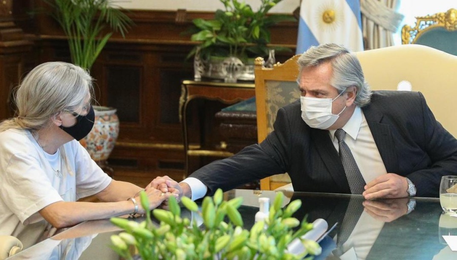 El Presidente recibió a los padres de Úrsula Bahillo y convocó a una Argentina unida contra las violencias de género