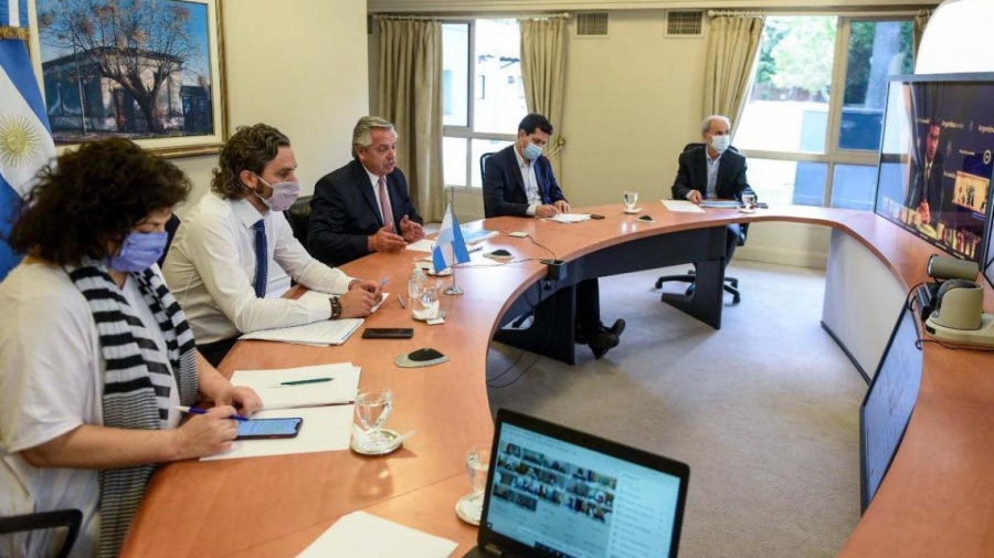 El Presidente y los gobernadores acordaron medidas para limitar la circulación