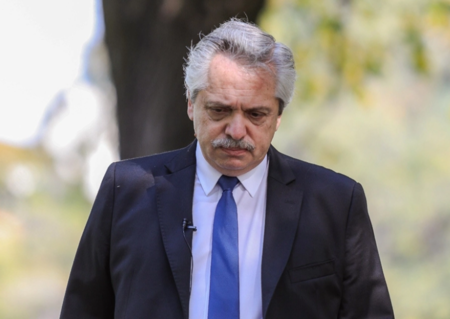 Alberto Fernández despidió a Alejandro Sabella