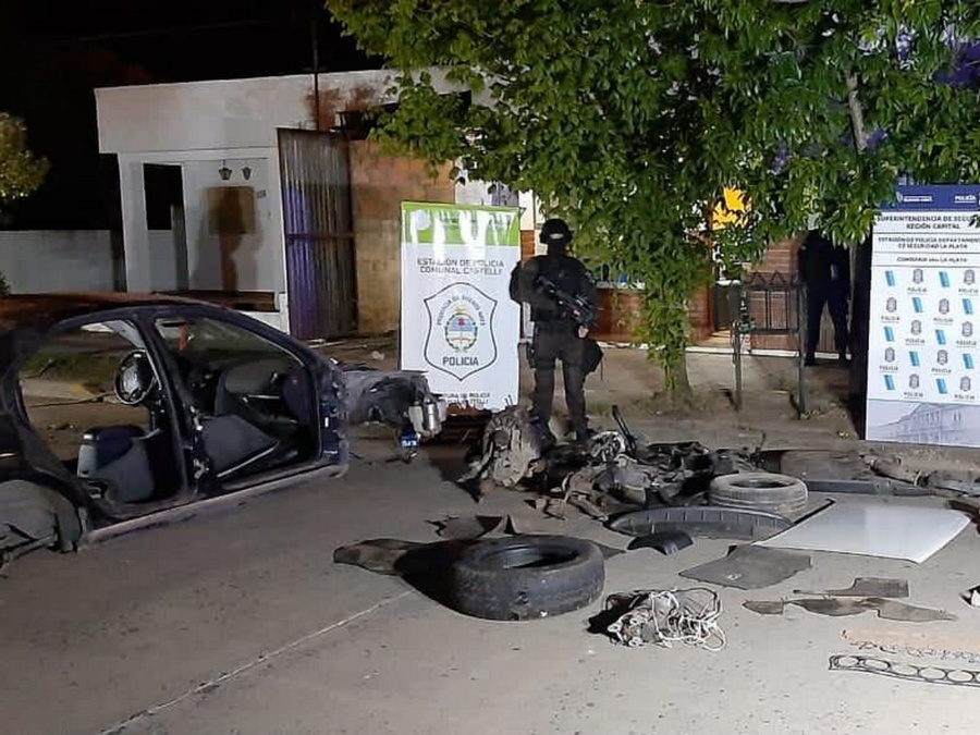 Granadas, estafas y asociación ilícita: el megaoperativo en La Plata y el Conurbano contra una banda