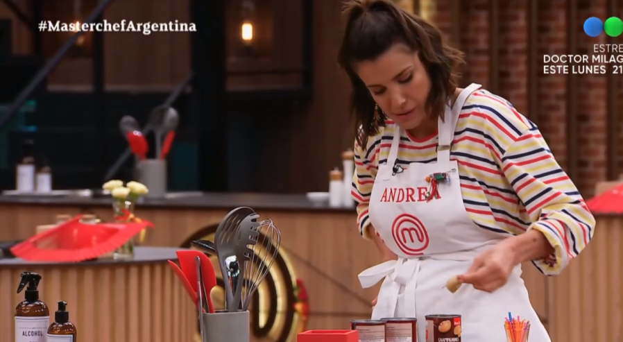 El tremendo accidente de Andrea Rincón en MasterChef Celebrity
