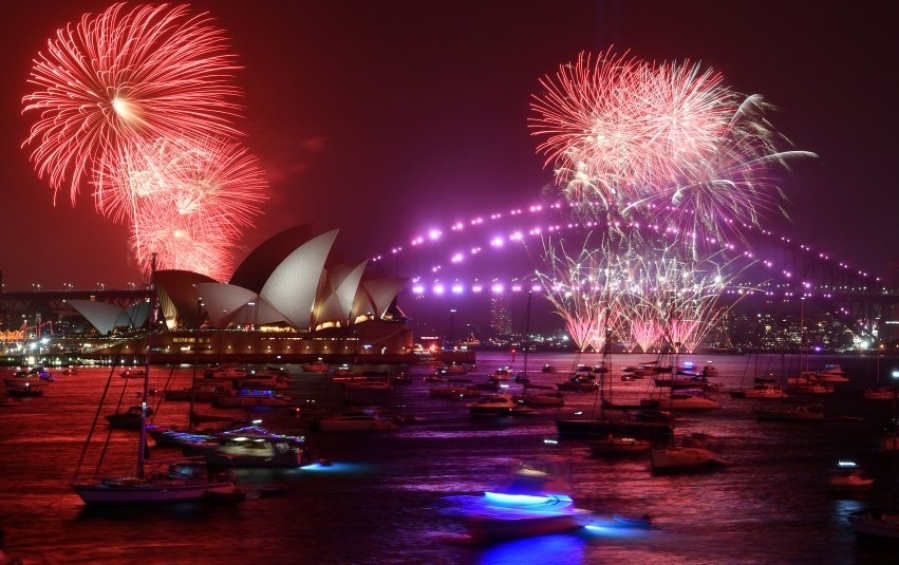 El mundo ya celebra la llegada del 2021