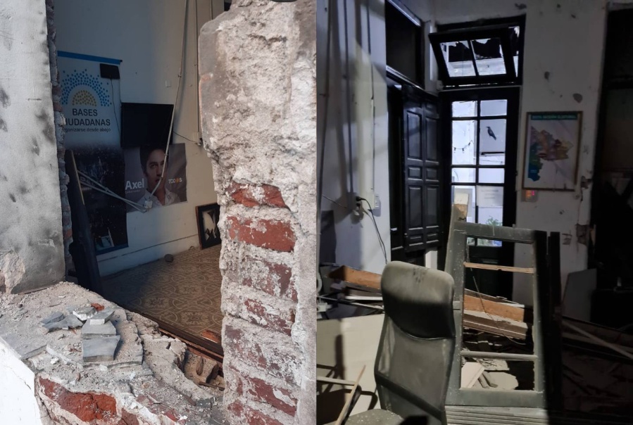 El comunicado de La Cámpora luego del atentado en Bahía Blanca: ”Pone en evidencia hasta dónde llegan los discursos de odio”