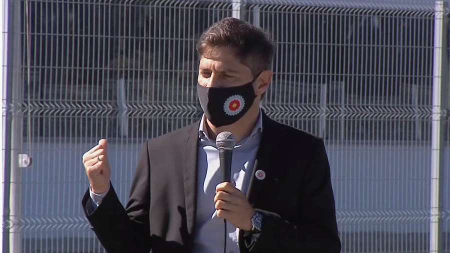 Kicillof estuvo presente en la habilitación del Parque Industrial de Ezeiza