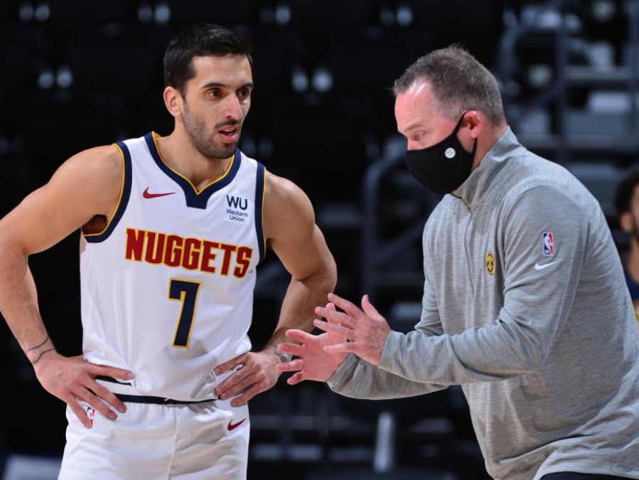 Con siete puntos de Campazzo, Denver Nuggets venció a Houston Rockets