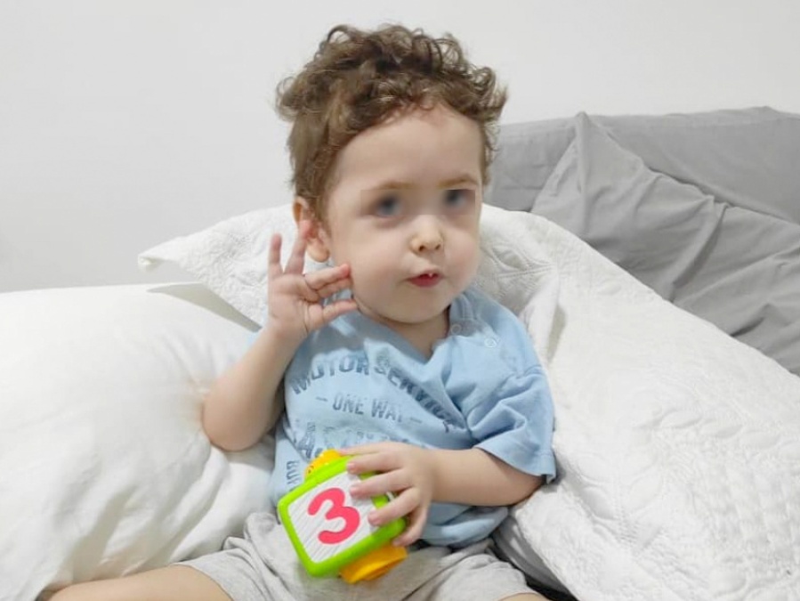 Samuel padece de Atrofia Muscular Espinal y necesita el remedio: ”Es carísimo pero no incomprable”