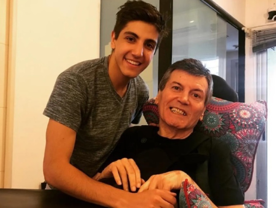 El conmovedor mensaje de Facu Calvo a su papá, Carlín: ”Viejito llegó el día; sos la persona que más quise en la vida”