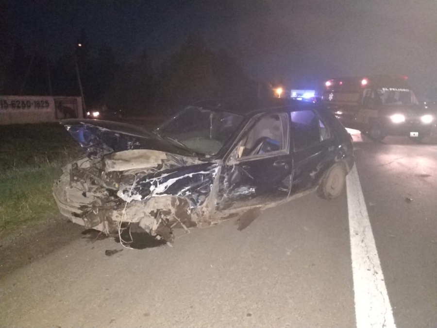 Brutal choque en Ruta 2 a la altura de La Plata: 9 heridos internados
