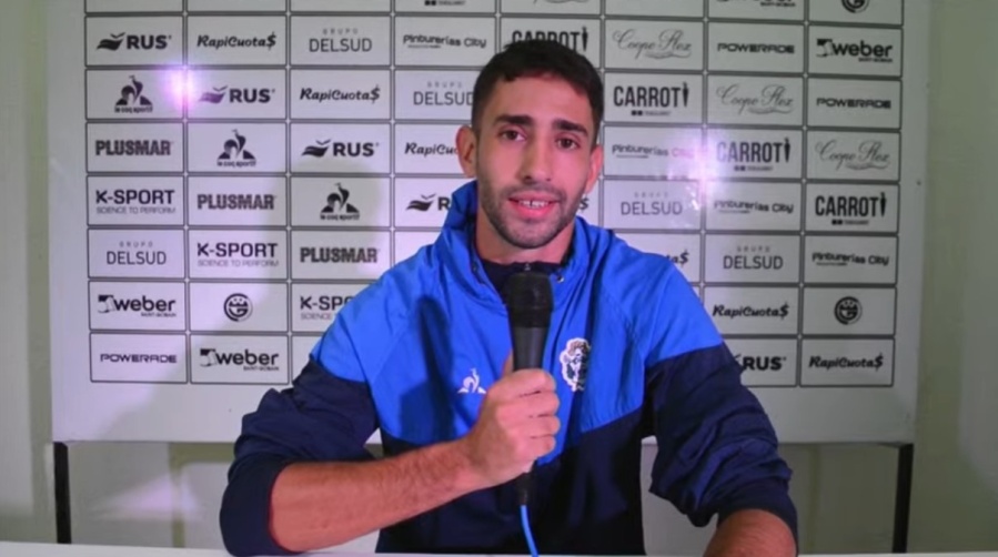 Gimnasia presentó a Cecchini y el volante reconoció que” me falta en lo físico”