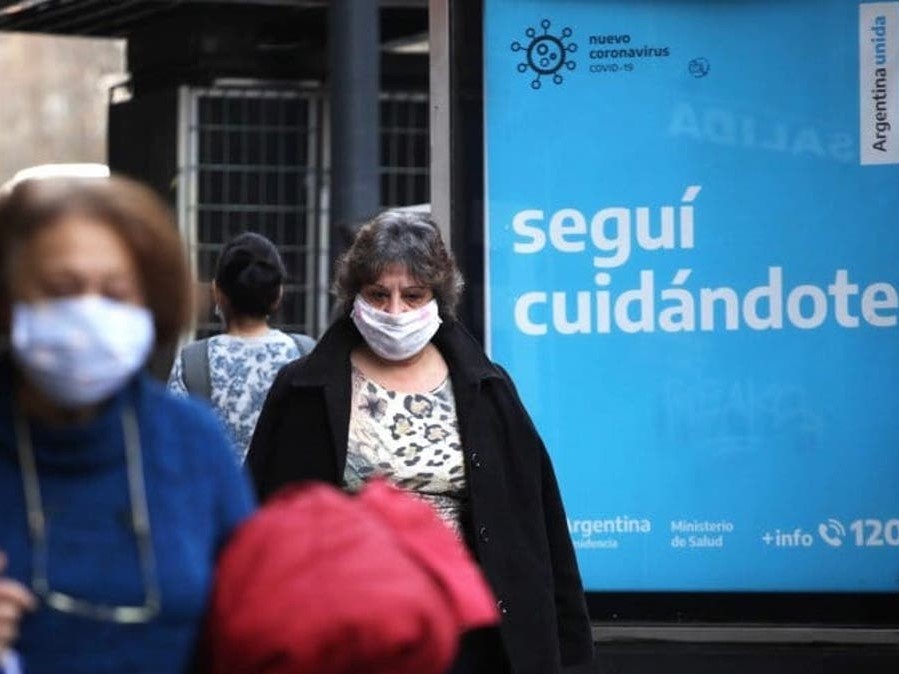 COVID-19 en Argentina: nuevos 15.920 contagios y 540 fallecidos